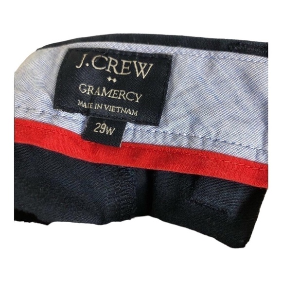 4/$45 J CREW Navy Blue Gramercy Khaki Shorts 29 - Picture 5 of 6